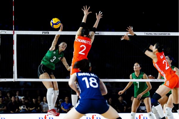 凡资配 中国女排世锦赛开门红，逆转击败墨西哥队