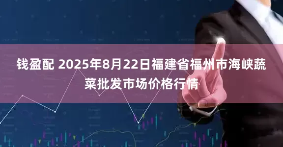 钱盈配 2025年8月22日福建省福州市海峡蔬菜批发市场价格行情